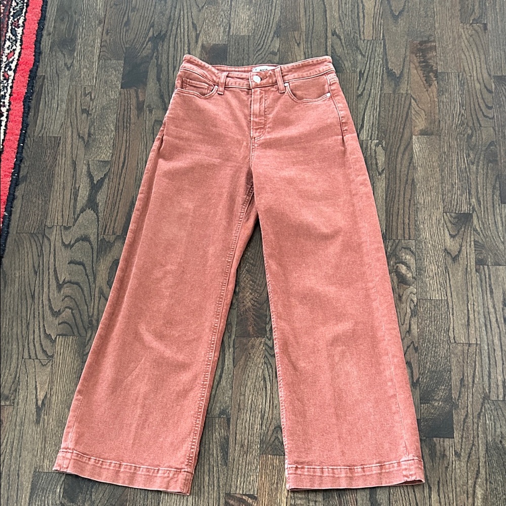 PAIGE Vintage Clay Sunset twill Pants